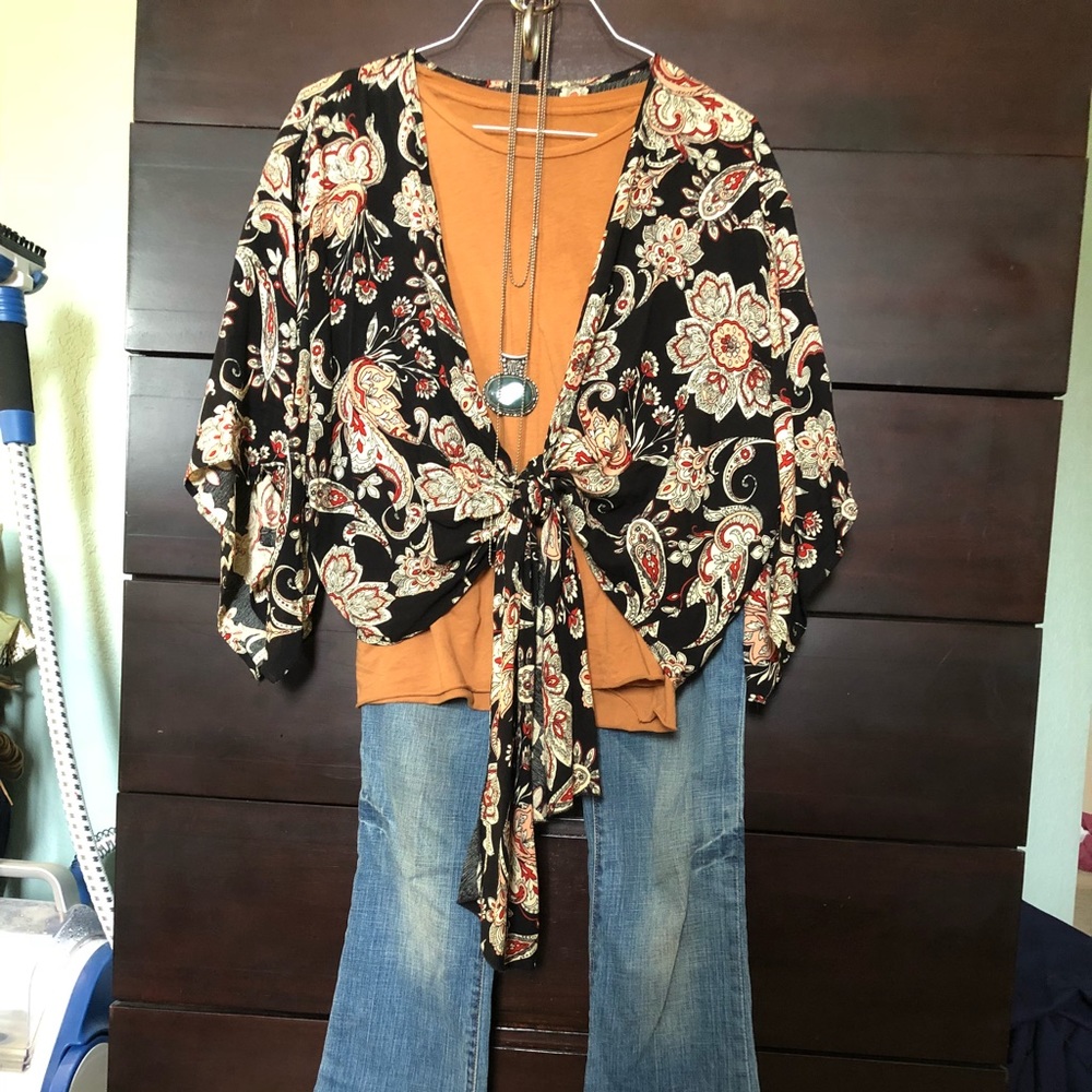 The Vintage look flare jeans, TOP NOT INCLUDED!